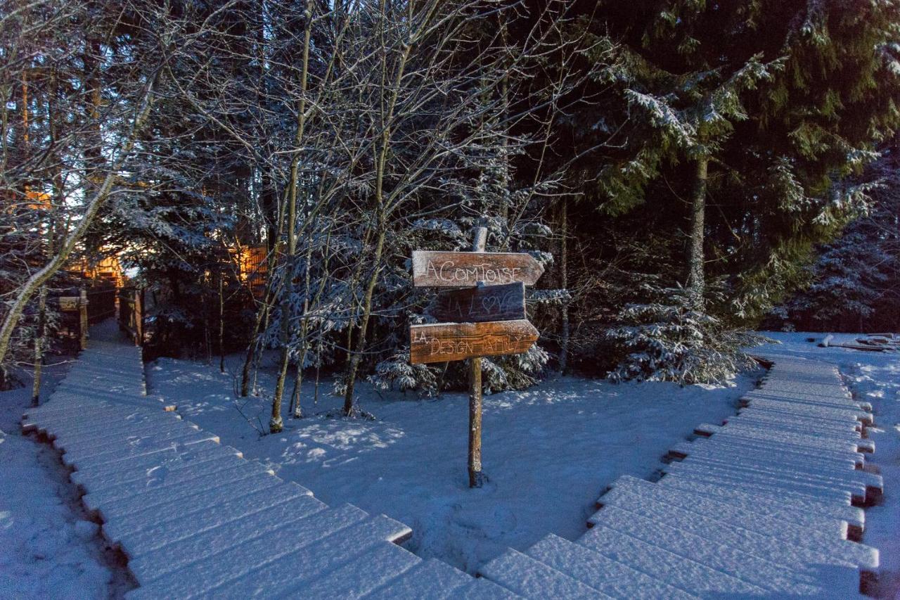 Domaine De L'Authentique Cabanes Dans Les Arbres Fournet-Blancheroche Экстерьер фото